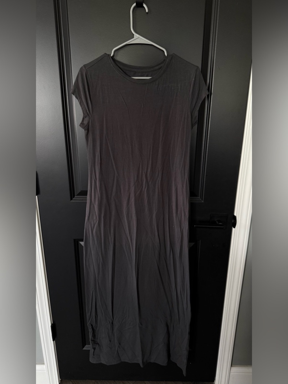 a new day grey Short-Sleeve Maxi Tee Dress